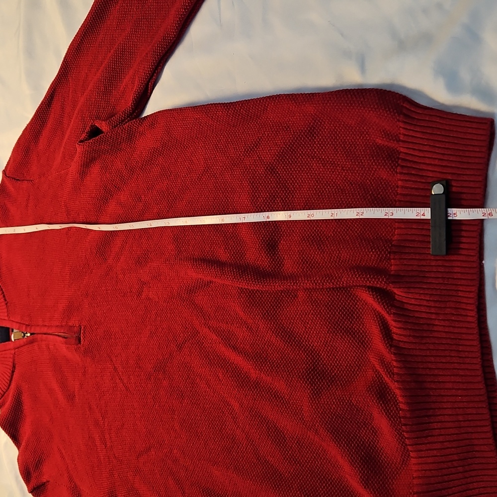 Club Room Bold Red Knitwear - Picture 12 of 14